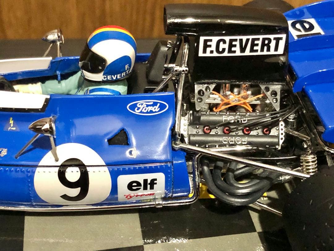 ★絶版！￼エグゾト 1/18 ティレル 003 ‘71 GP 優勝