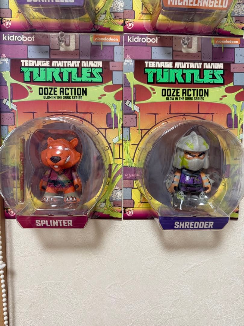 TMNT フィギュアセット ミュータントタートルズ