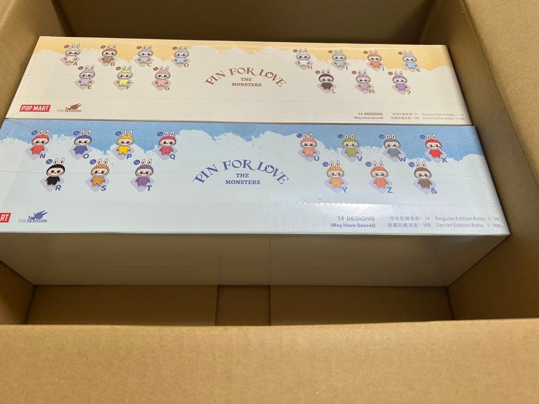 イニシャルラブブ PIN FOR LOVE アソートボックスAからZ