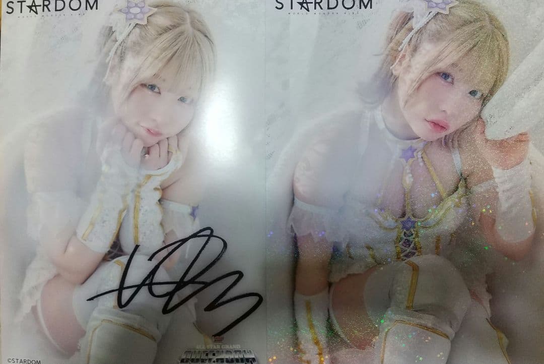 中野たむ 4/27限定ポートレート2種セット 印字サイン