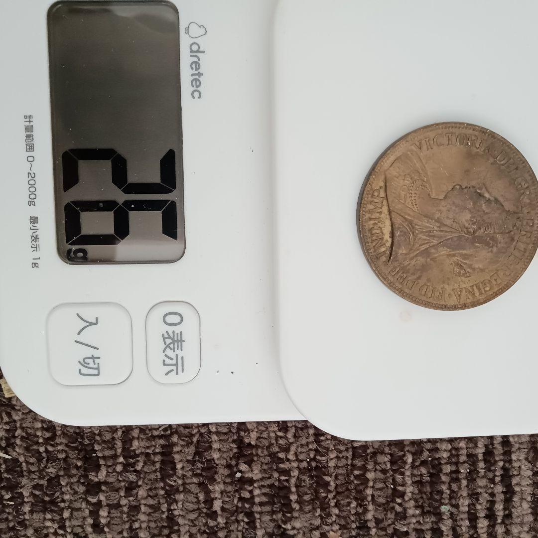 ヴィクトリア女王の旧貨幣