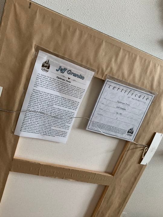 ホーンテッドマンション　絵　アート　ディズニー　レア　限定 ディズニーランド