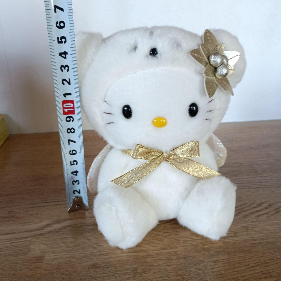 ハローキティ　おしゃべり　ぬいぐるみ　くま　　エンジェル　希少　レア　クリスマス
