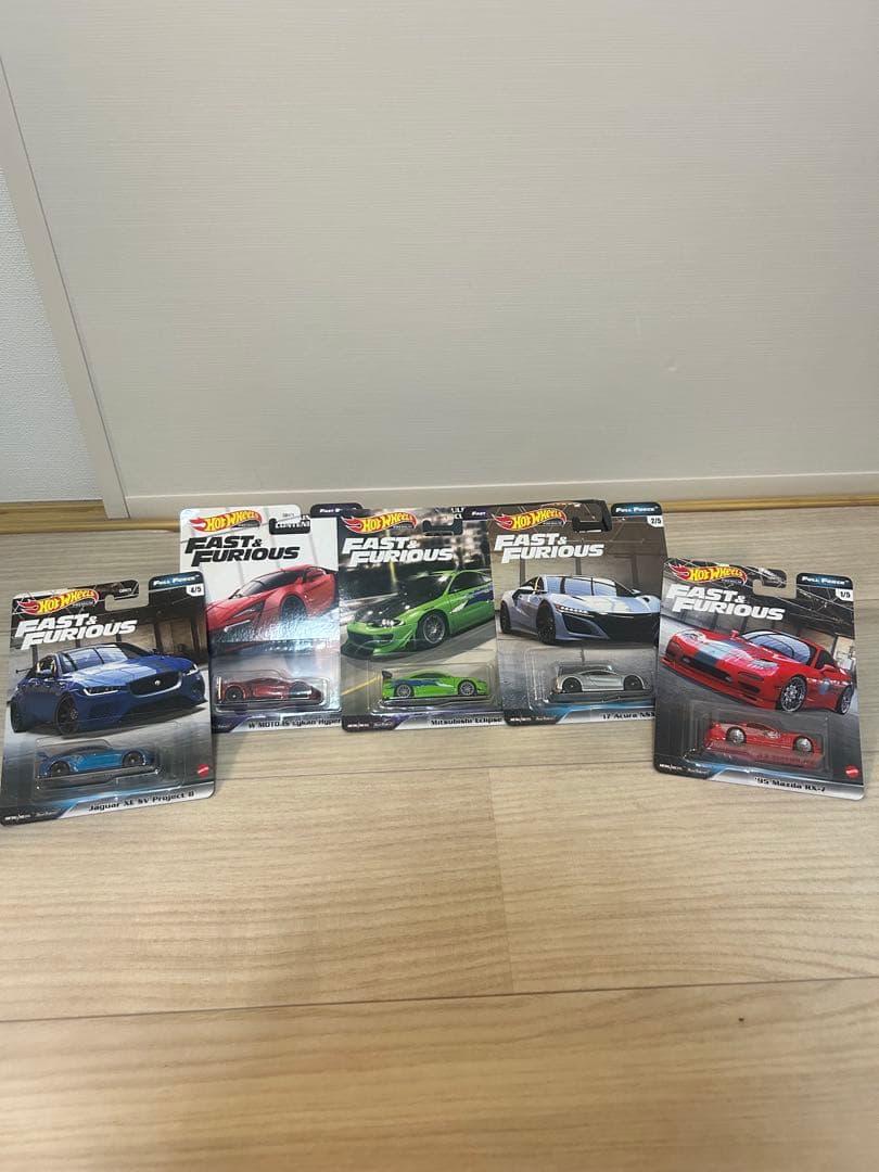Hot Wheels FULL FORCE セット　ワイルドスピード限定モデル
