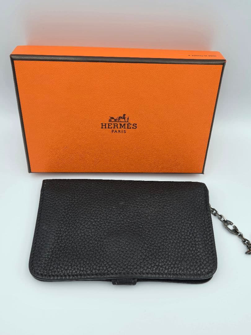 HERMES ドゴン　ケース　キーケース　チェーン