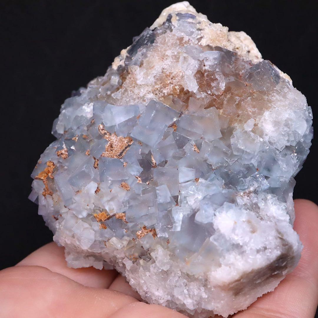 蛍石 ニューメキシコ産 フローライト　原石 243.6g FL430 鉱物天然石