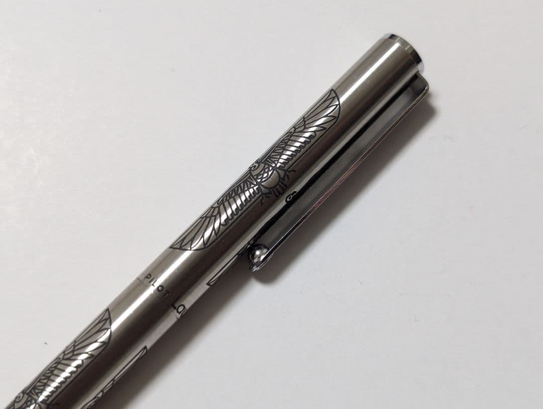 Pilot　ローリート　蝕刻　廃盤ボールペン　ステンレス