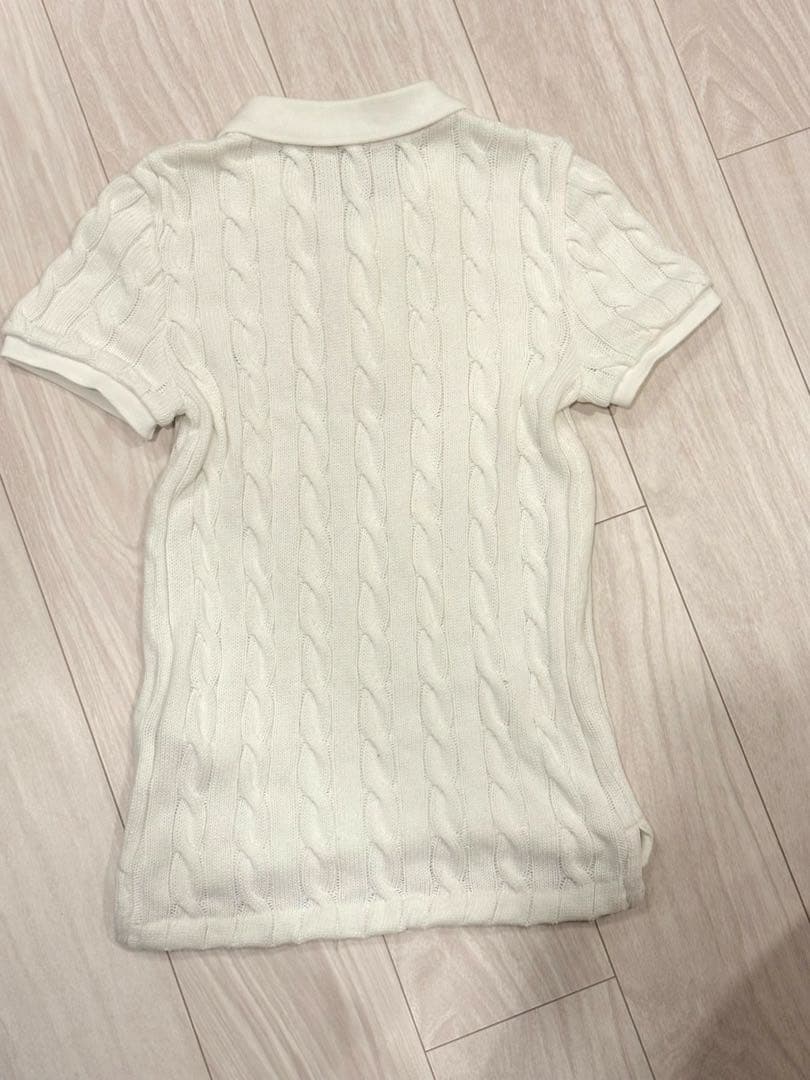 Polo by Ralph Lauren ケーブルニットポロシャツ Mサイズ
