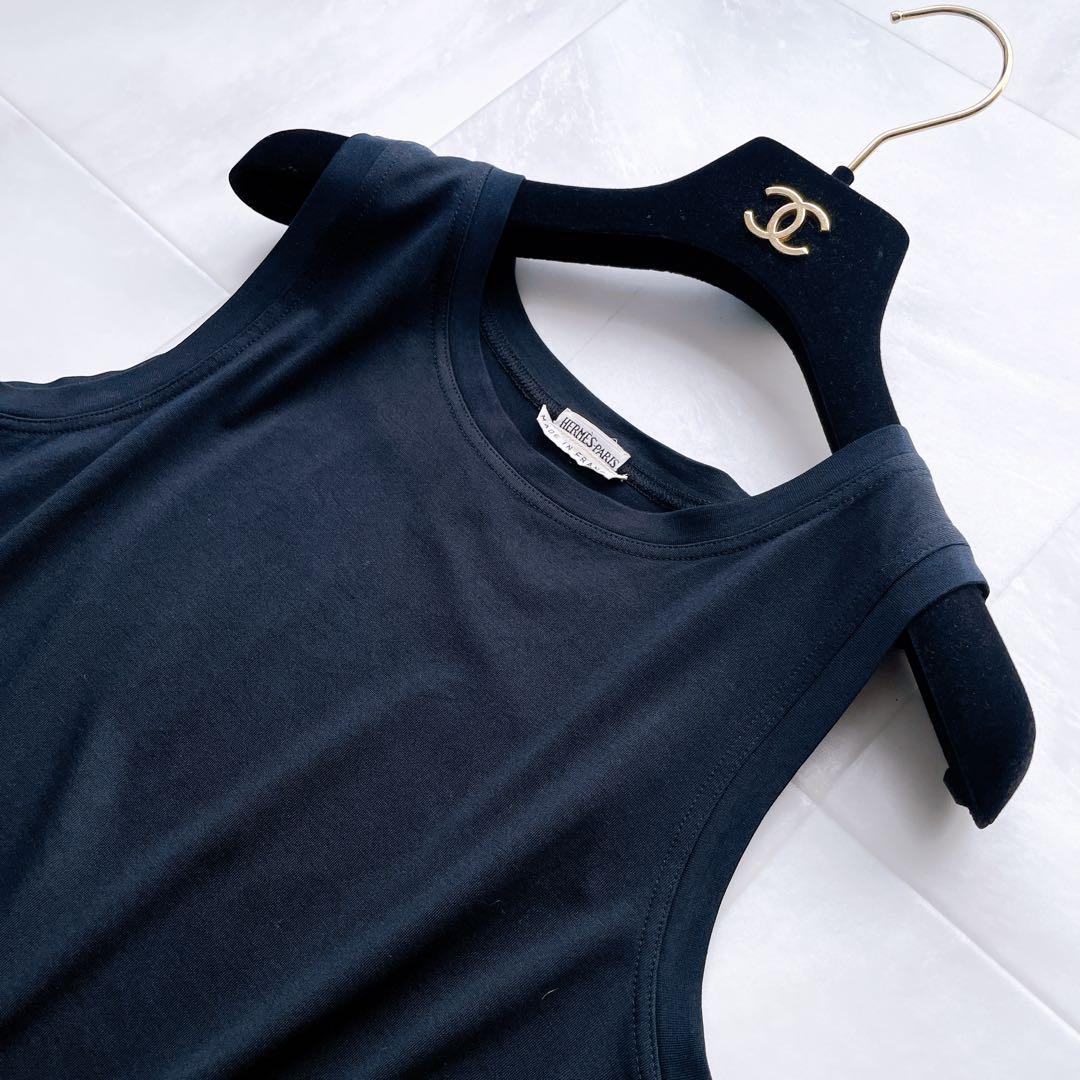 希少✨ エルメス マルジェラ期 カットソー ノースリーブ ブラック
