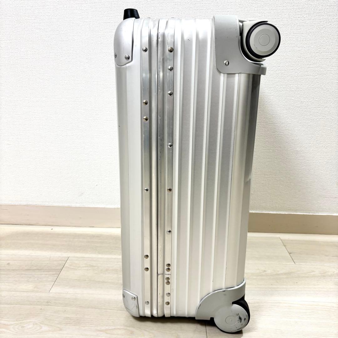 【廃盤希少品】RIMOWA × PORSCHE アルミスーツケース　鍵、ポーチ付
