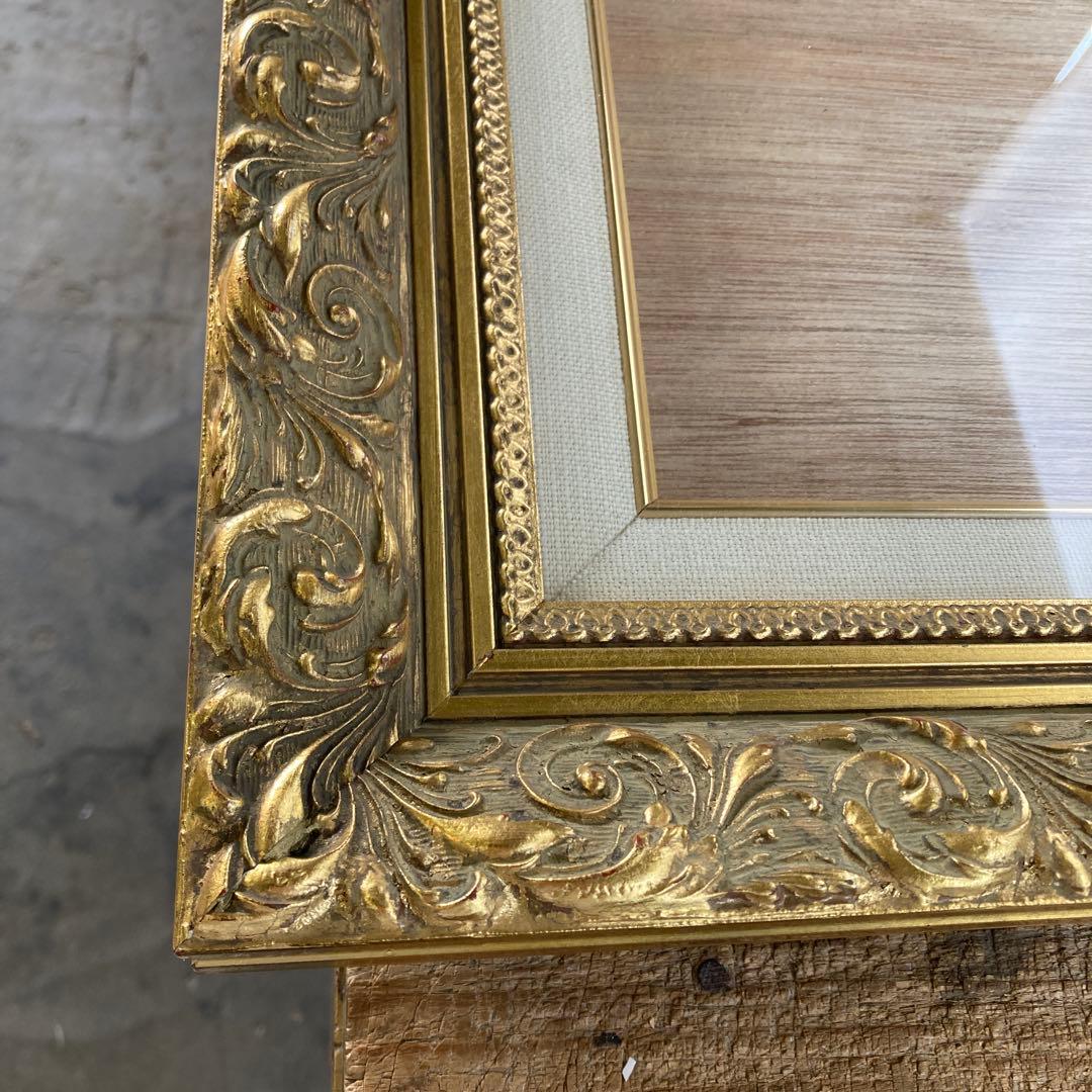 w*i様 虹画堂 F20号 油彩額縁 ゴールドフレーム アートフレーム 透明アク