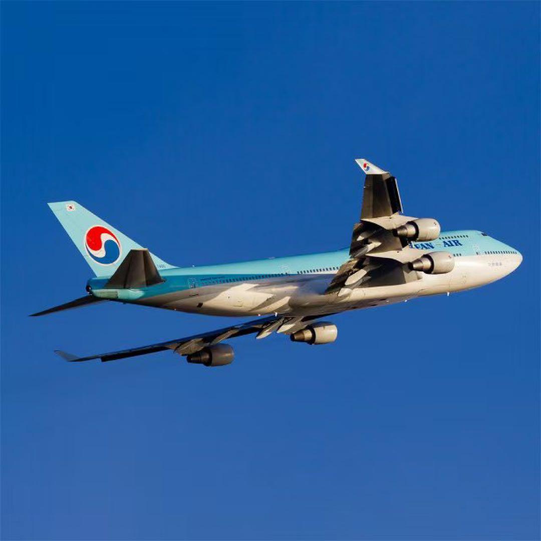 大韓航空 Aviationtag B747-400 裏コンビ色