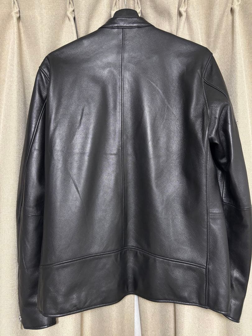 BEAMS HEART シープスキンレザーシングルライダースジャケット XL