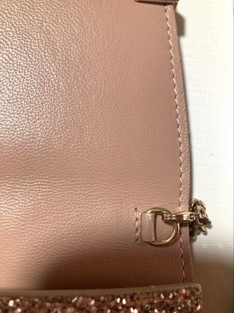 JIMMY CHOO グリッター クラッチバッグ