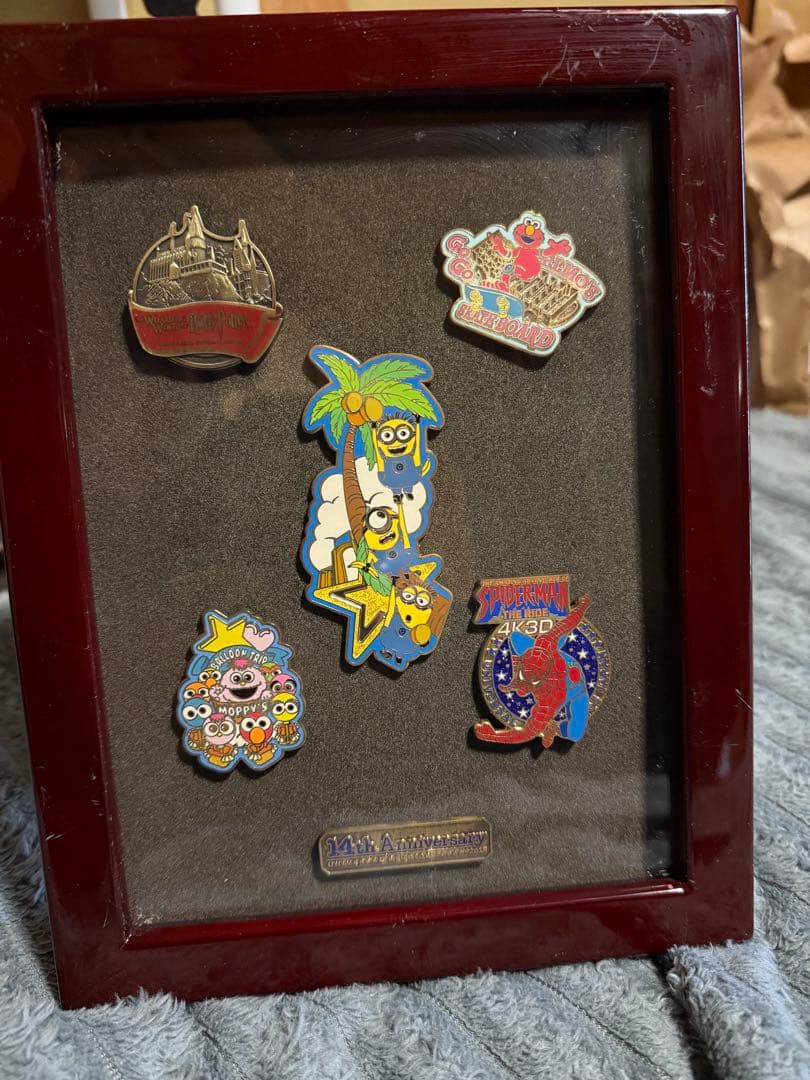 ユニバーサルスタジオジャパン 15周年記念 & 14 周年記念ピンコレクション