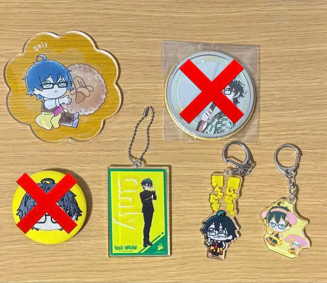 ドズル社おんりーまとめ売り（アクリルスタンド、アクリルキーホルダー、缶バッジなど