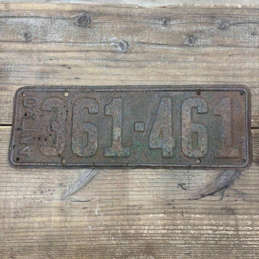 461ヴィンテージ アメリカカリフォルニアナンバープレートライセンスプレート
