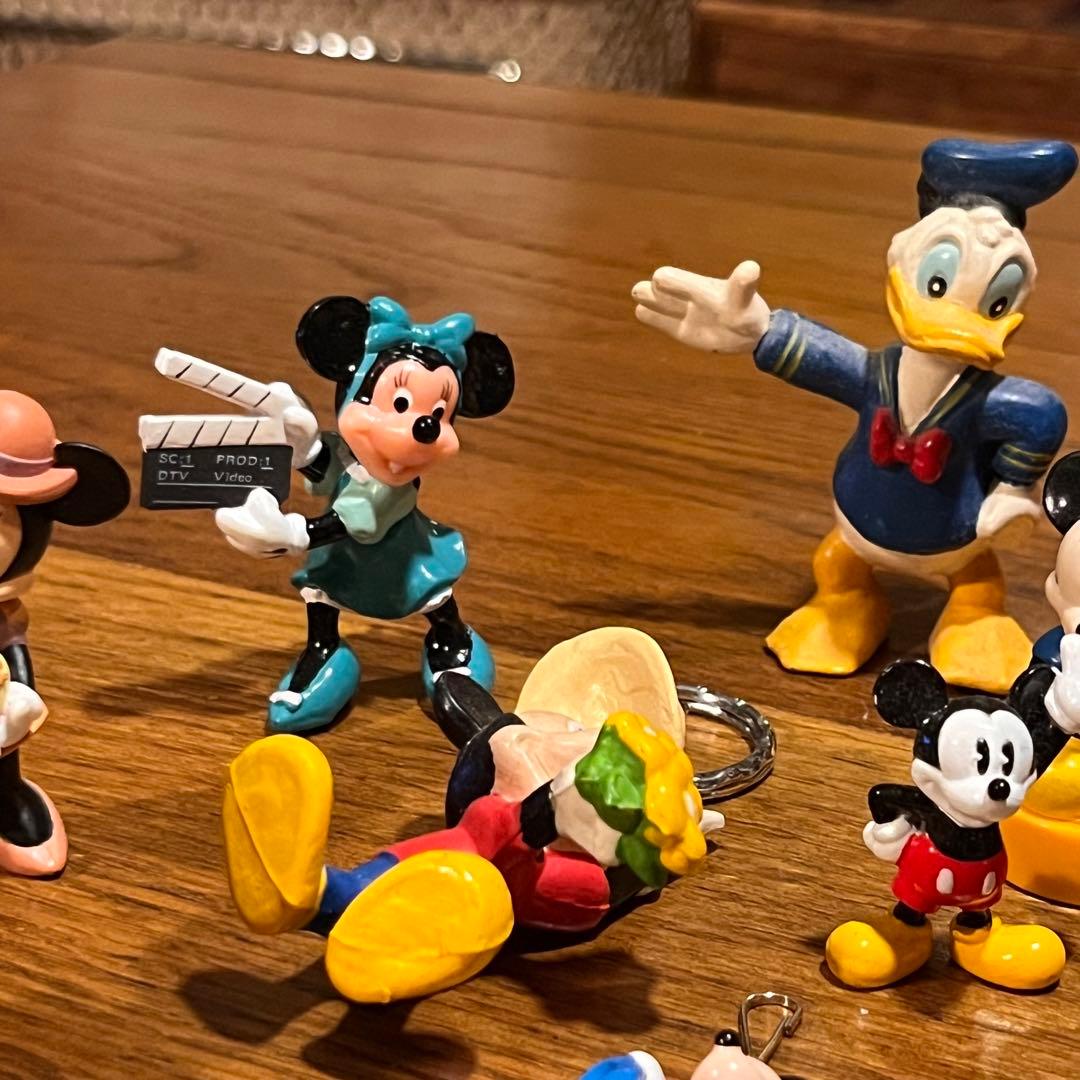 【希少】昭和レトロビンテージ　ディズニーフィギュア　キーホルダー　まとめ売り
