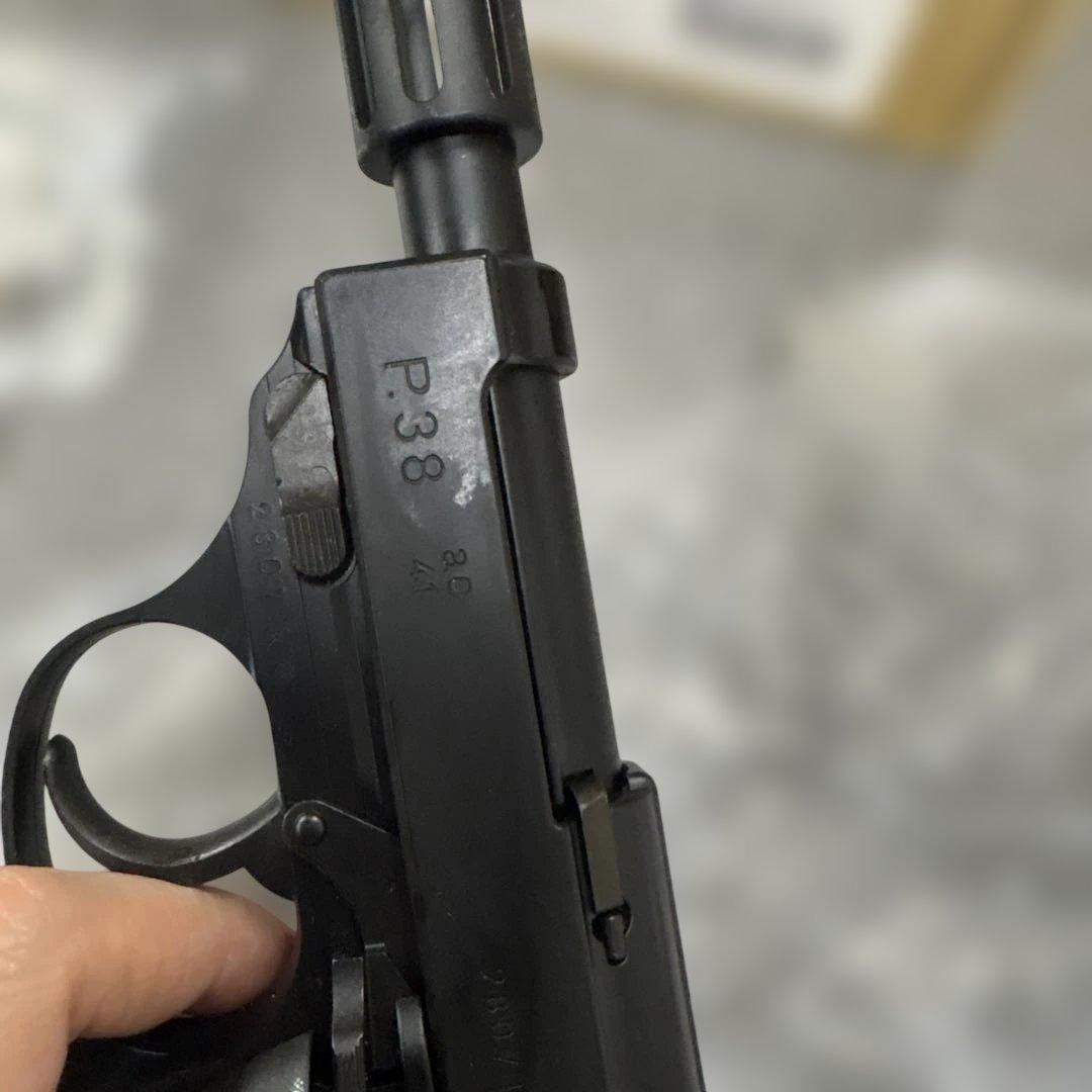 カ*ロ様 603 美品　マルゼン　ガスガン　P38デタッチャブルベーシックモデル