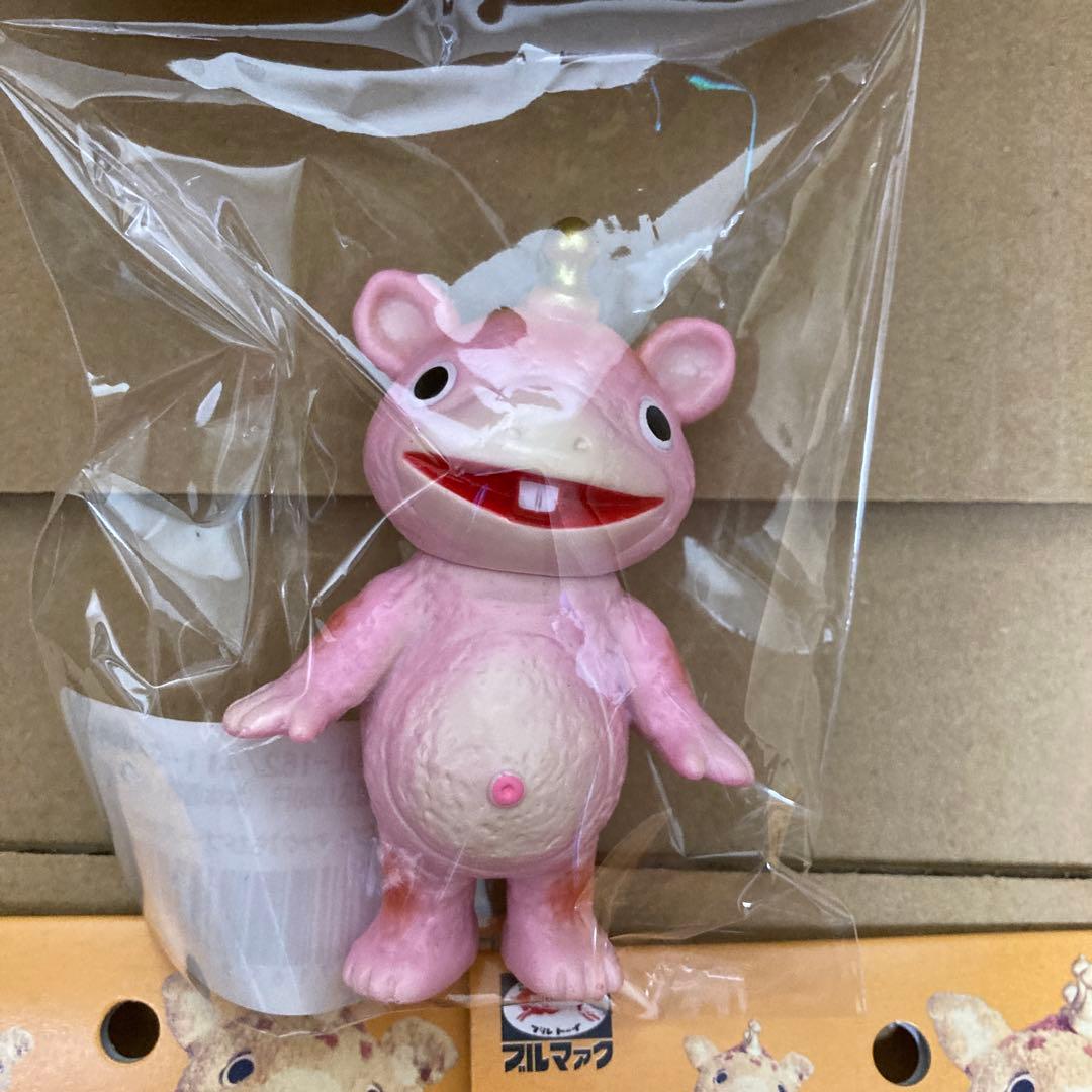 ブルマァク　ちびブースカ　イエロー　オレンジ　ピンク　３色セット　ソフビ