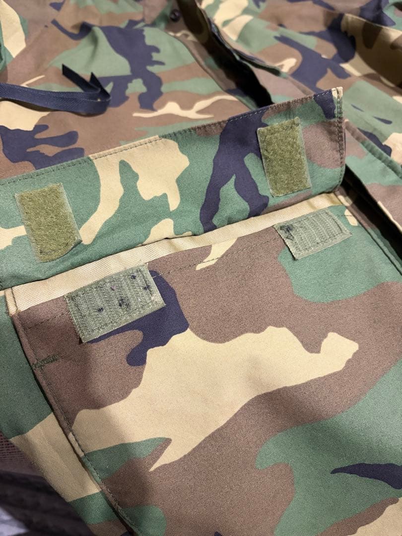 米軍実物　ECWCS ウッドランドカモ ゴアテックスパーカー迷彩ミリタリー