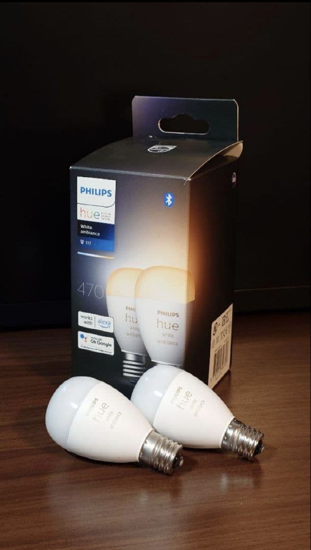 Philips Hue LED電球 白グラデーション 2個セット×2