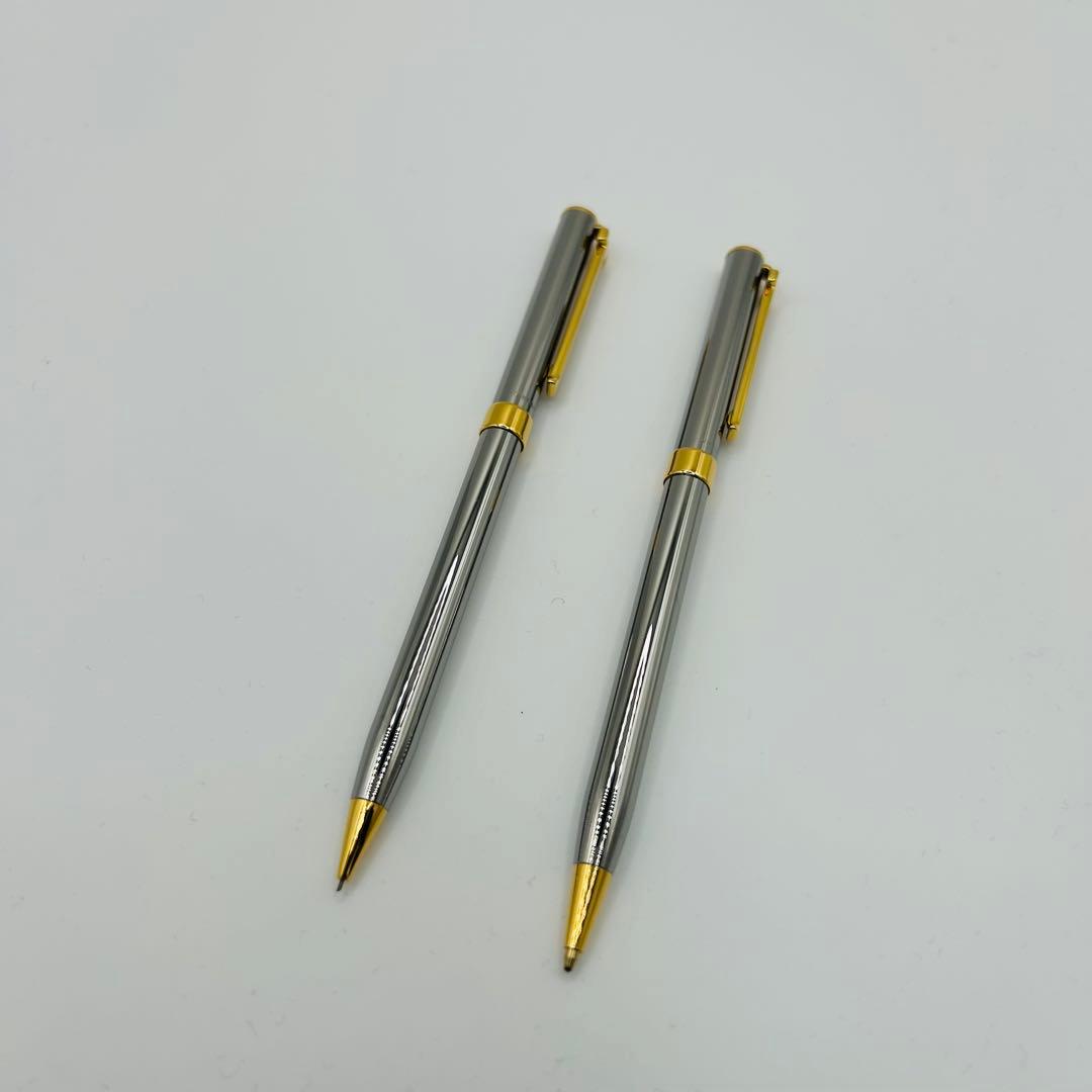 Tiffany & Co. シルバー　ボールペン シャーペン　2本セット　Tロゴ