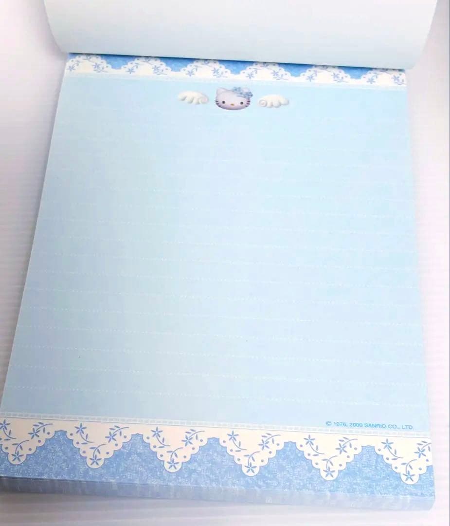 大判メモ　エンジェル　ハローキティ　メモ帳　平成レトロ　レタパ　サンリオ　天使