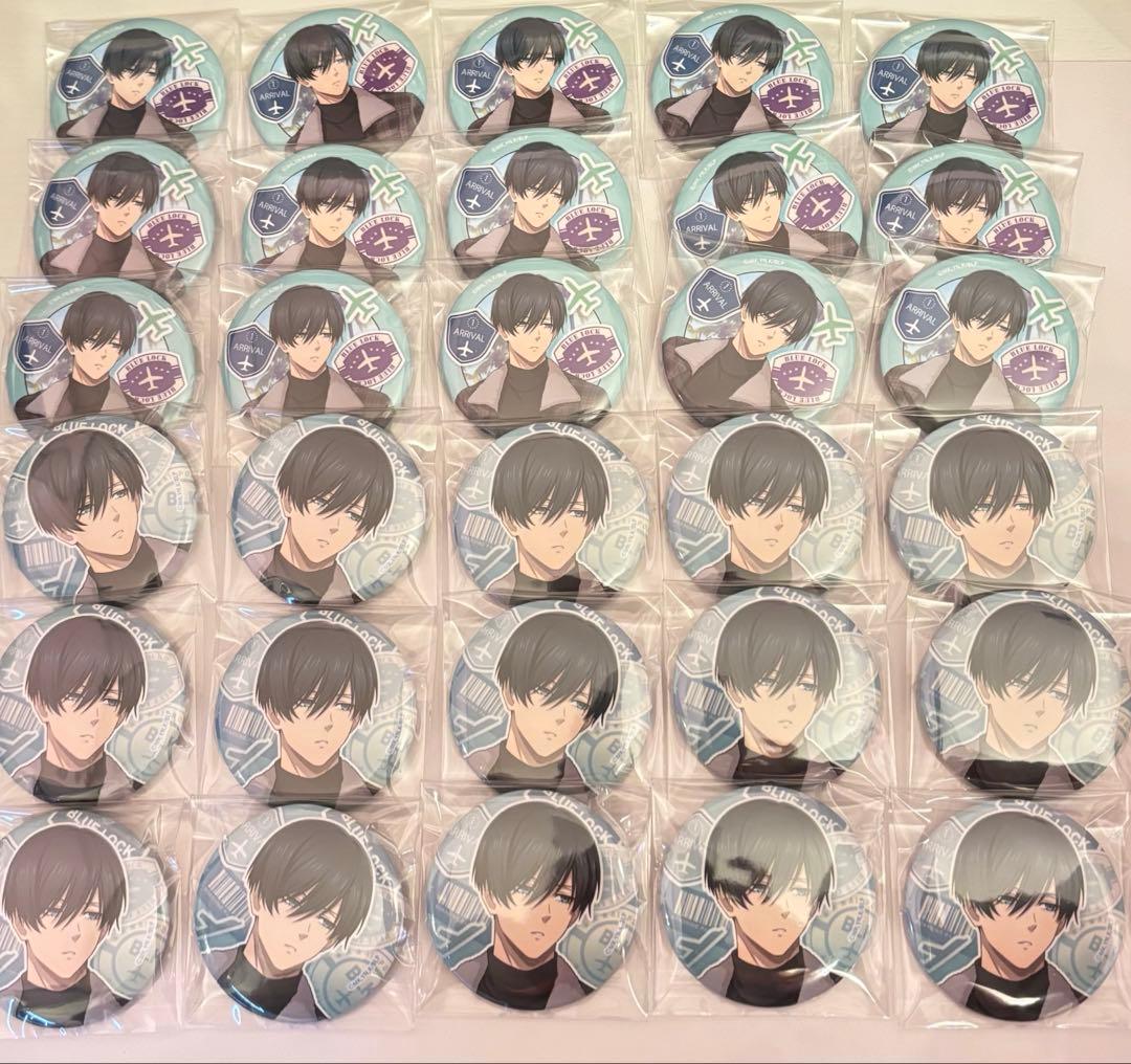 ブルーロック ブルロ 糸師 凛 缶バッジ 旅行