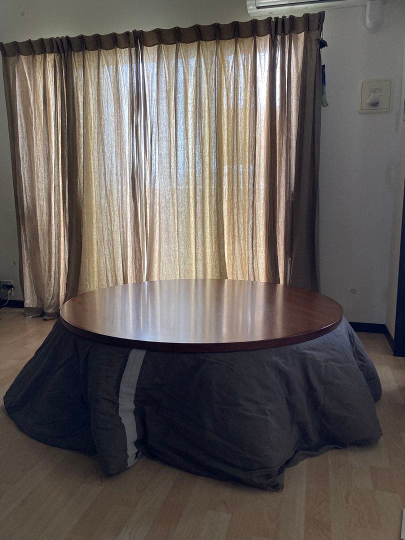 アクタス　リビングテーブル　こたつ　ウォルナット　120㎝　セット売り