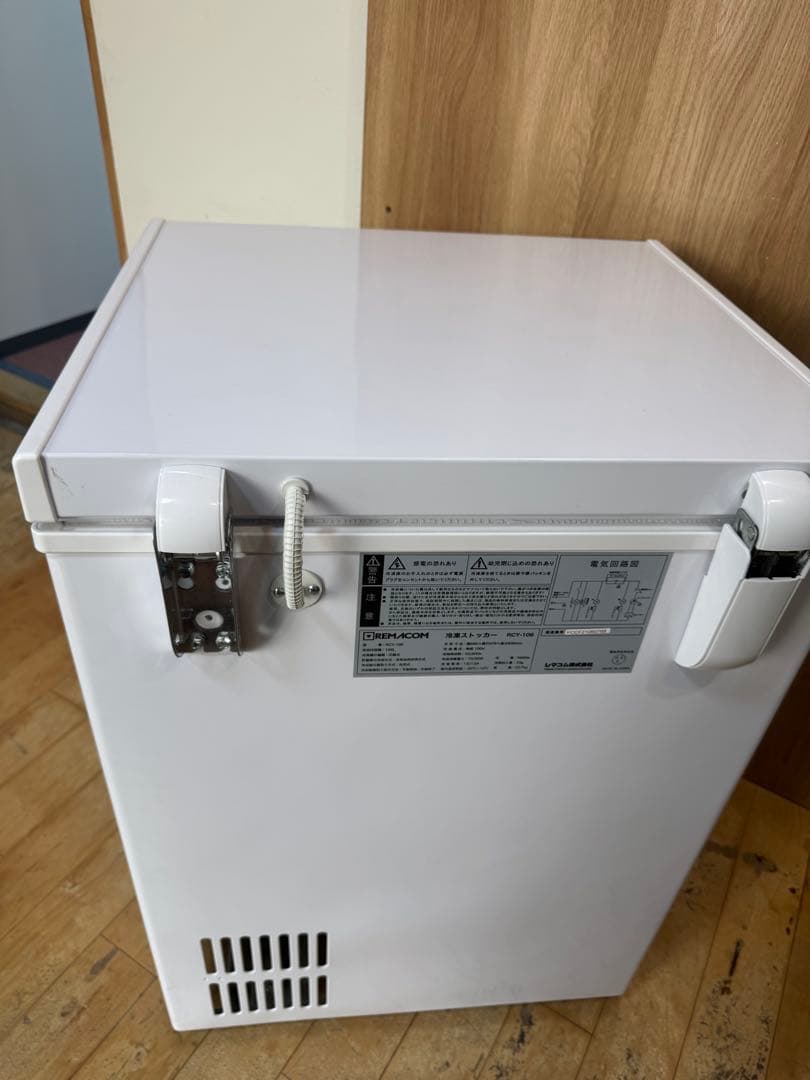 【中古品】レマコム 冷凍ストッカー RCY-106 2018年 動作品