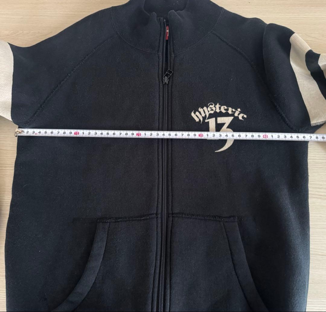 HYSTERIC GLAMOUR スエットブルゾン　ヴィンテージ