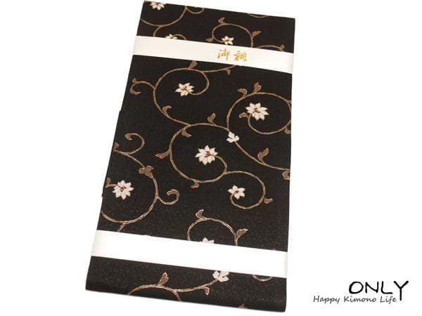 Y01-1 美しいキモノ掲載柄 石原さとみさん着用柄 弥栄織物 名古屋帯仕立上り
