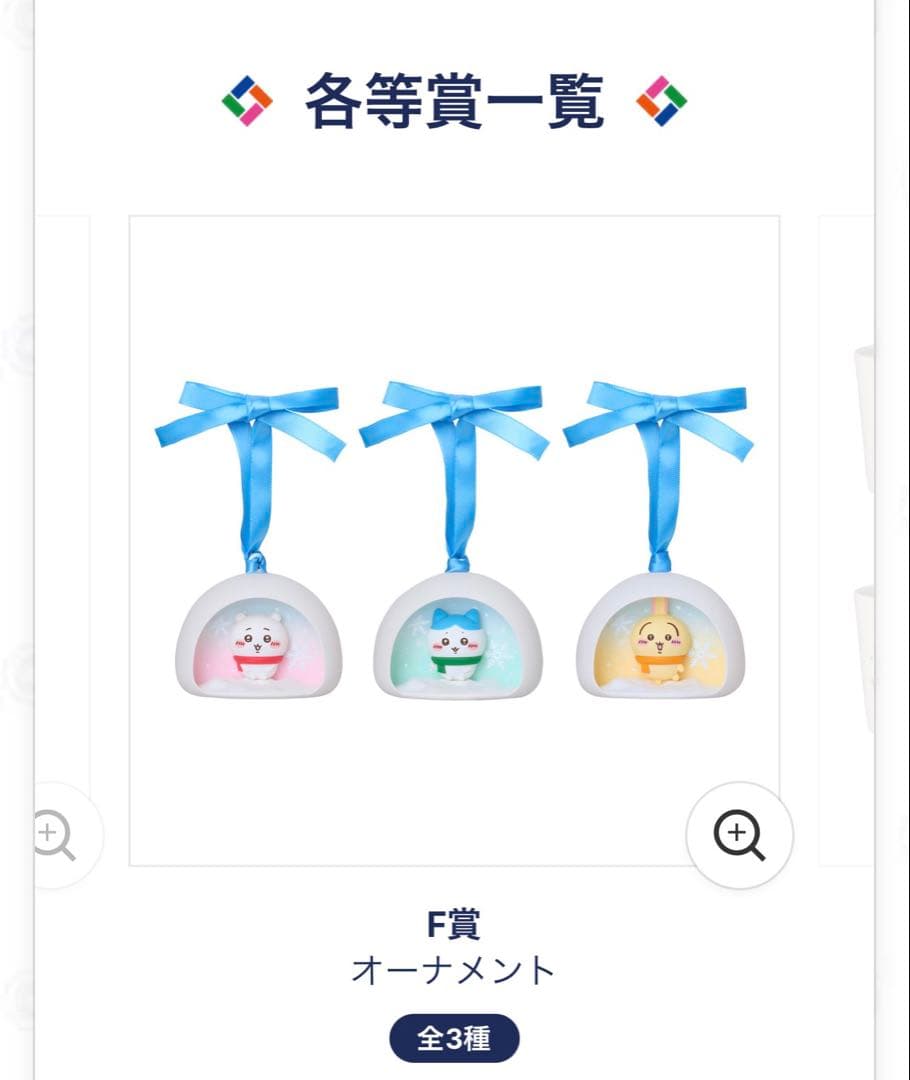 エニマイくじ ちいかわ 2025 1ロット