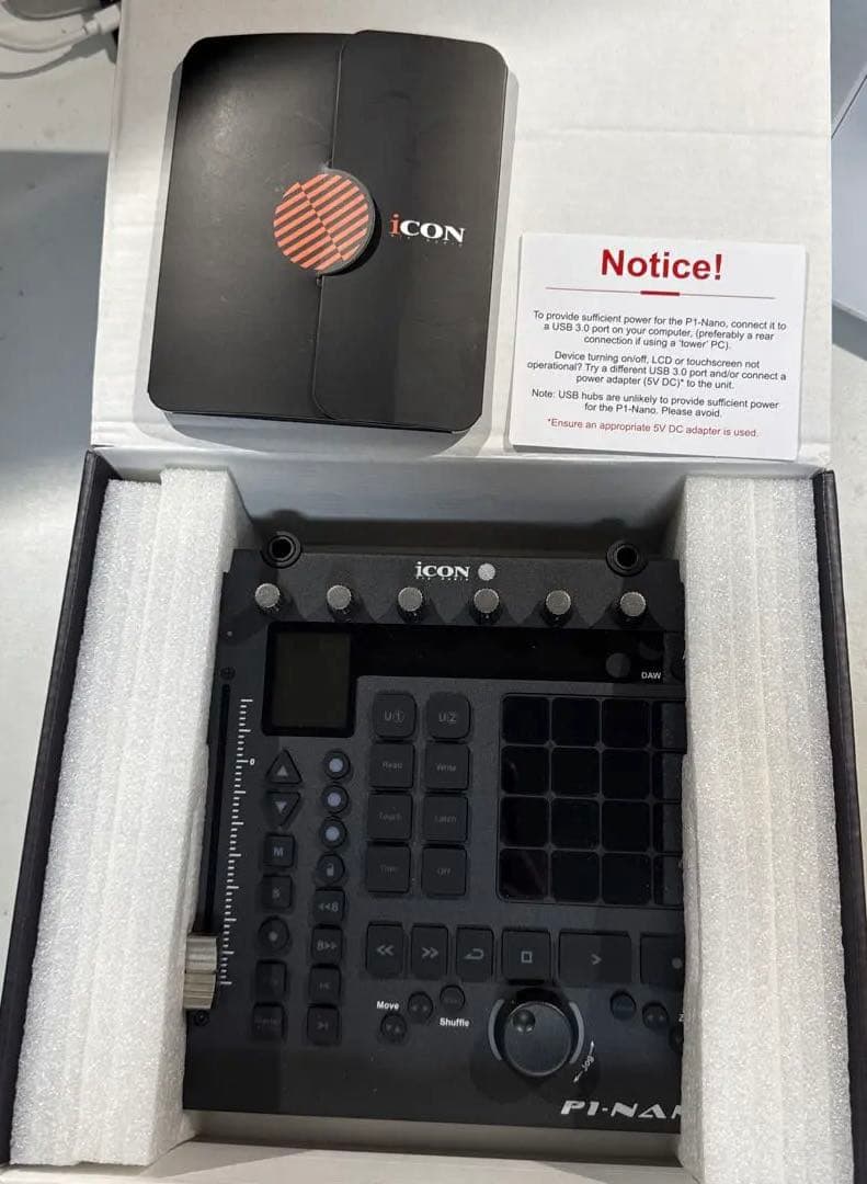 iCON P1-Nano DAWコントローラー　フィジカルコントローラー