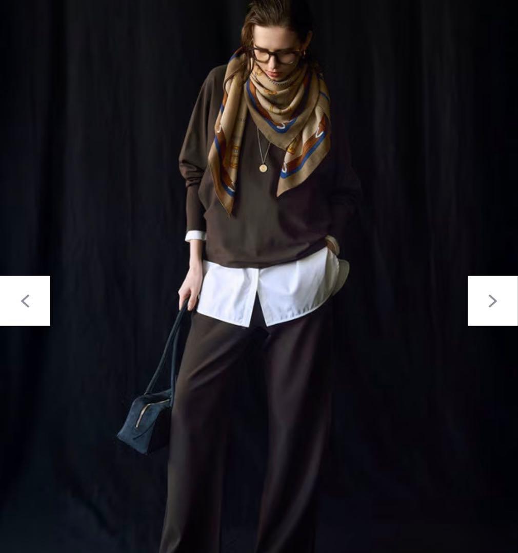 23区 Oggi・LEE掲載 ウール カシミヤ ストール