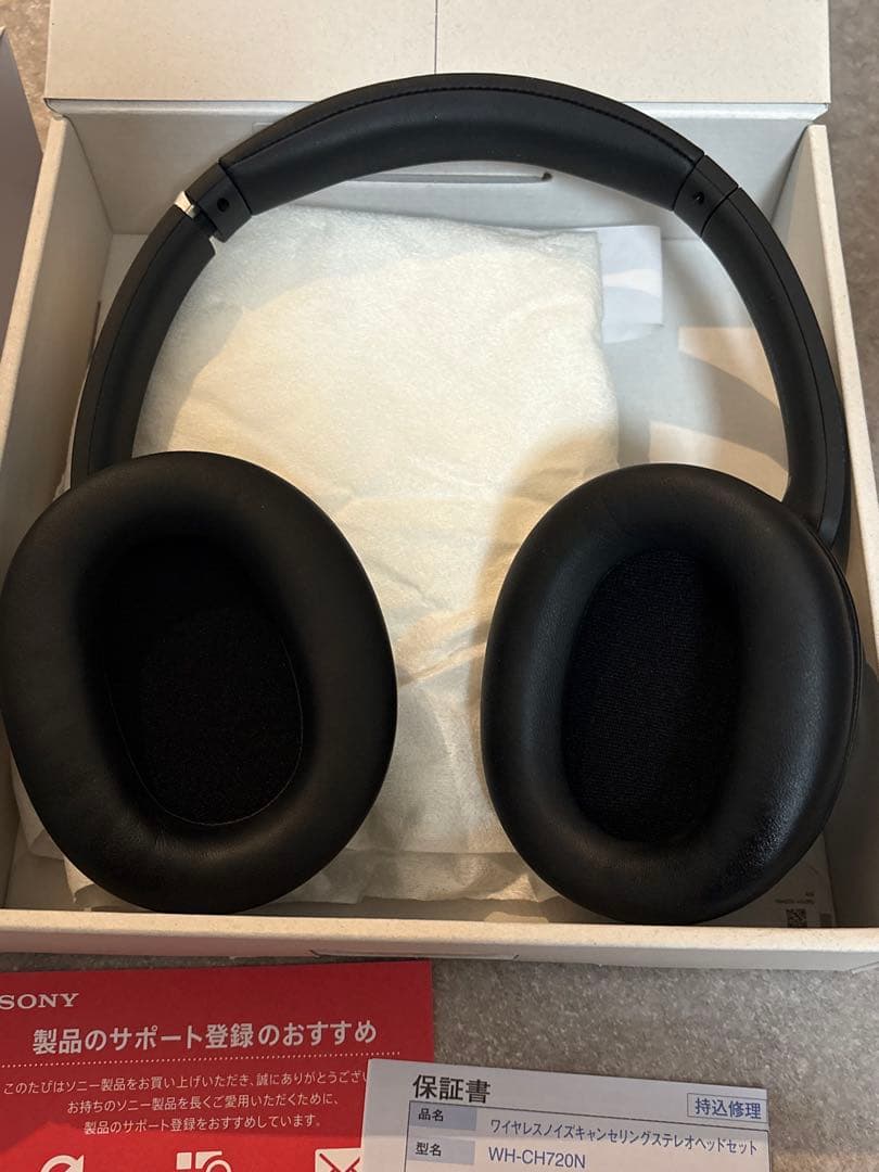 SONY WH-CH720N ブラック ソニー ワイヤレス ヘッドホン