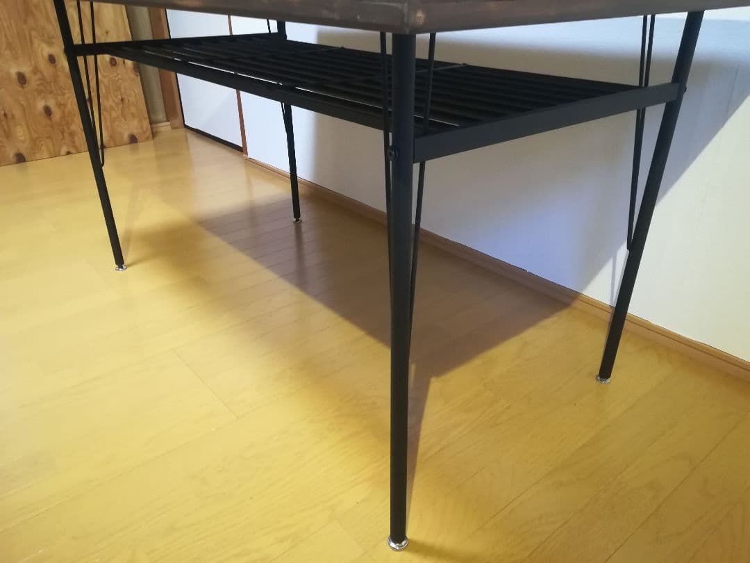 【大阪のみ送料無料】 ダイニングテーブル 無垢材 ヴィンテージ ¥44,600