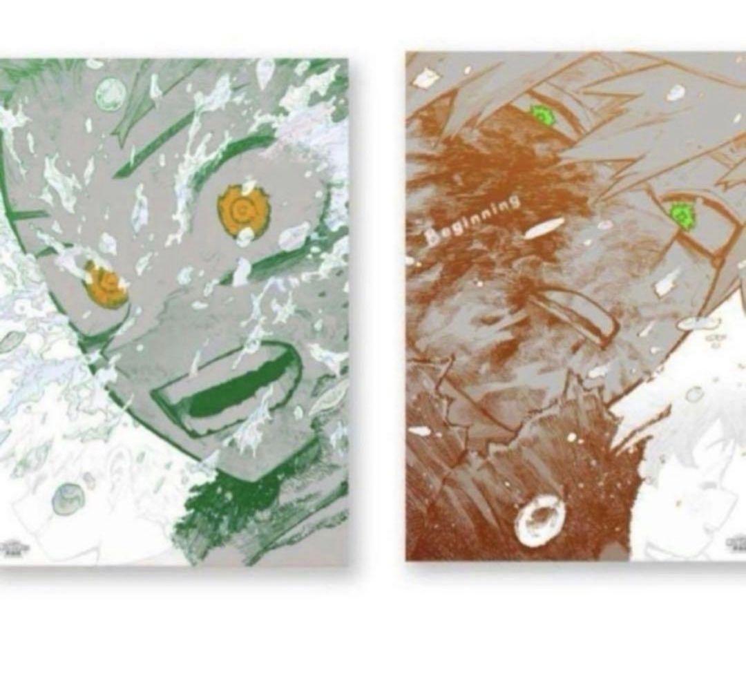 ヒロアカ原画展 A2 アートポスター　The Beginning