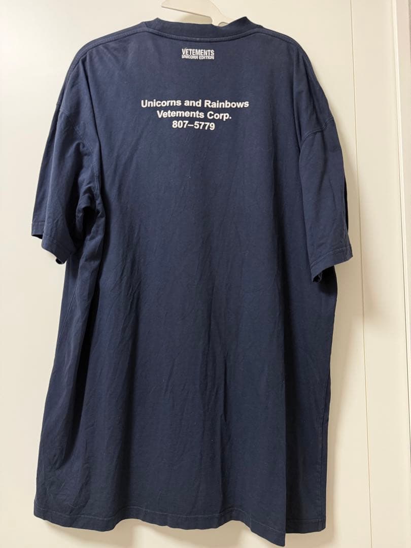 VETEMENTS Magic Unicorn ユニコーン 半袖Tシャツ