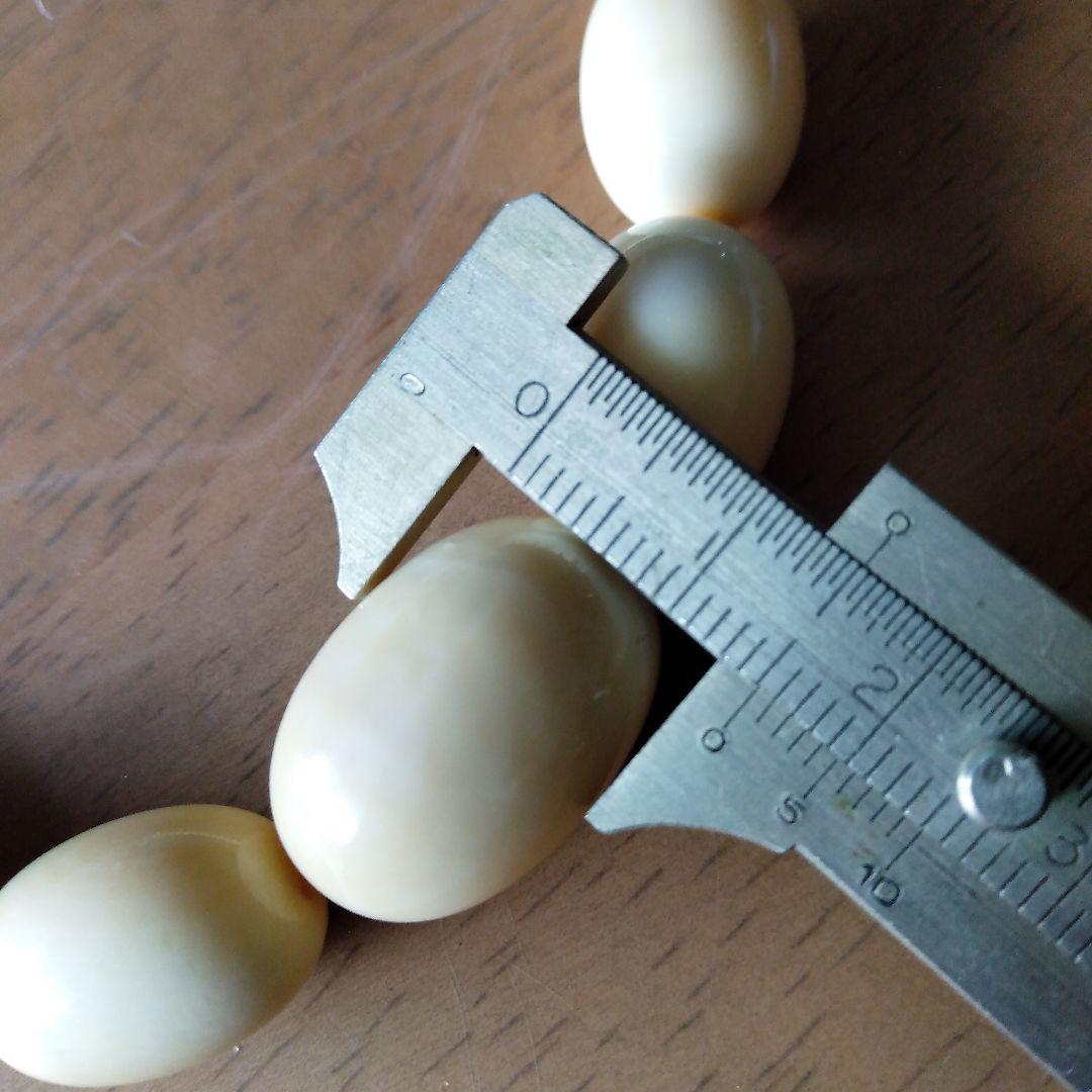 鯨歯　マッコウ鯨　ネックレス　約55㎝