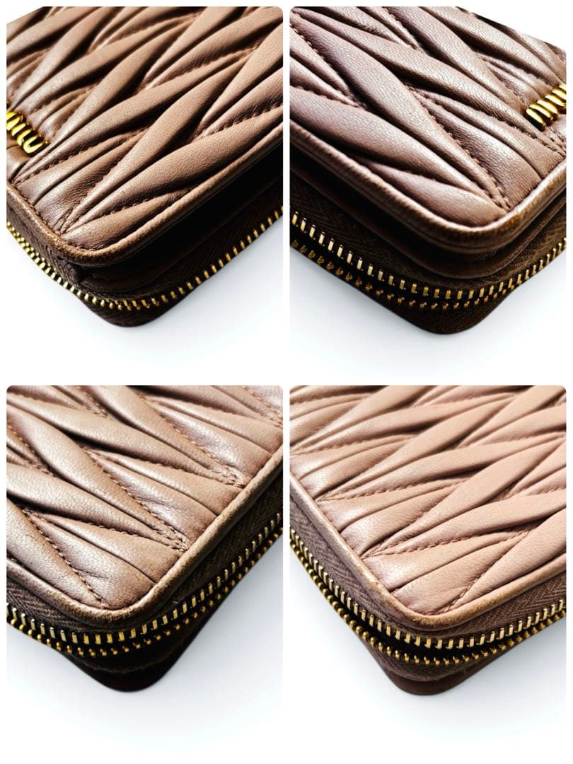 MIU MIU マテラッセ 二つ折り財布 CAMMEO 5ML522