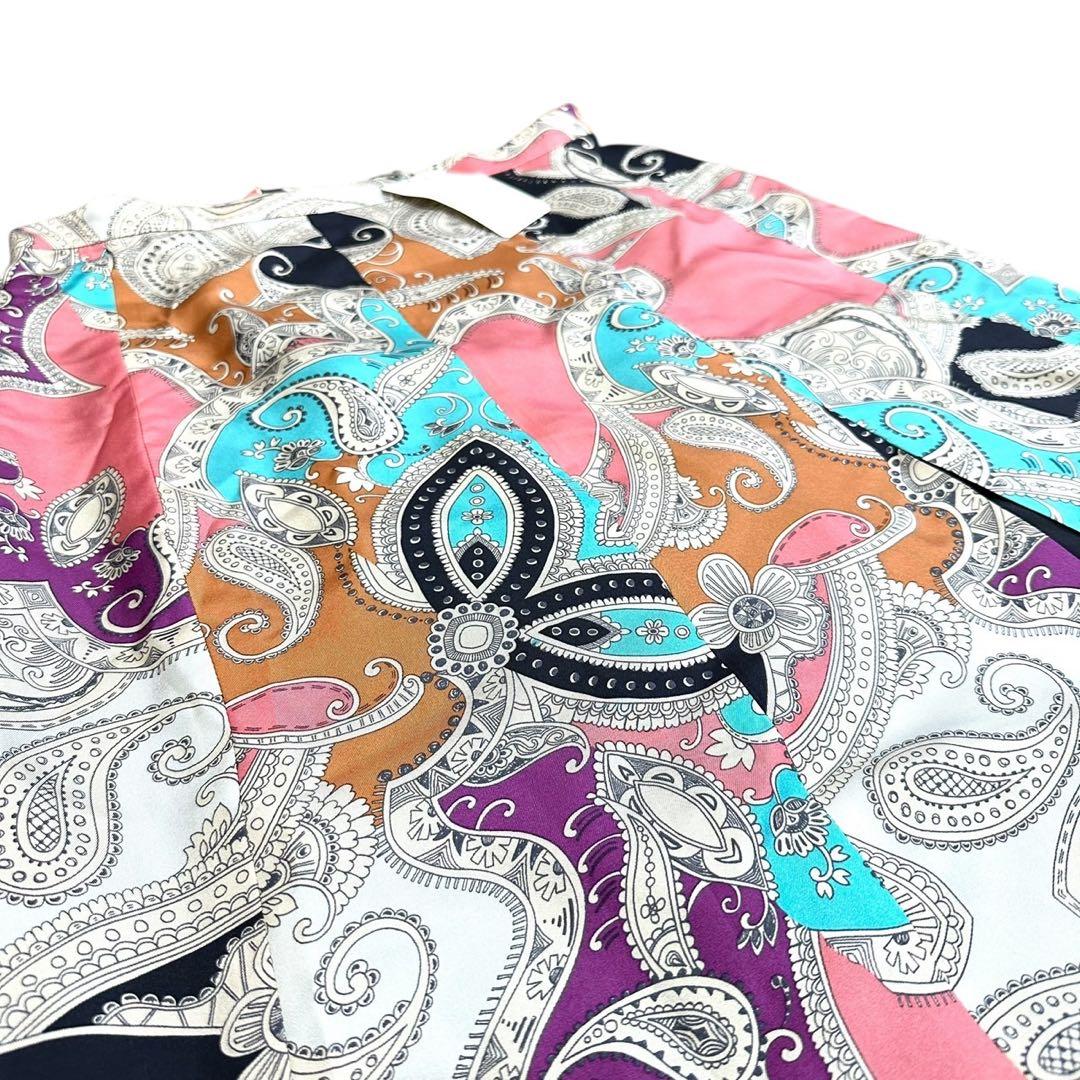 鈴蘭 様✨ETRO エトロ✨シルク　スカート