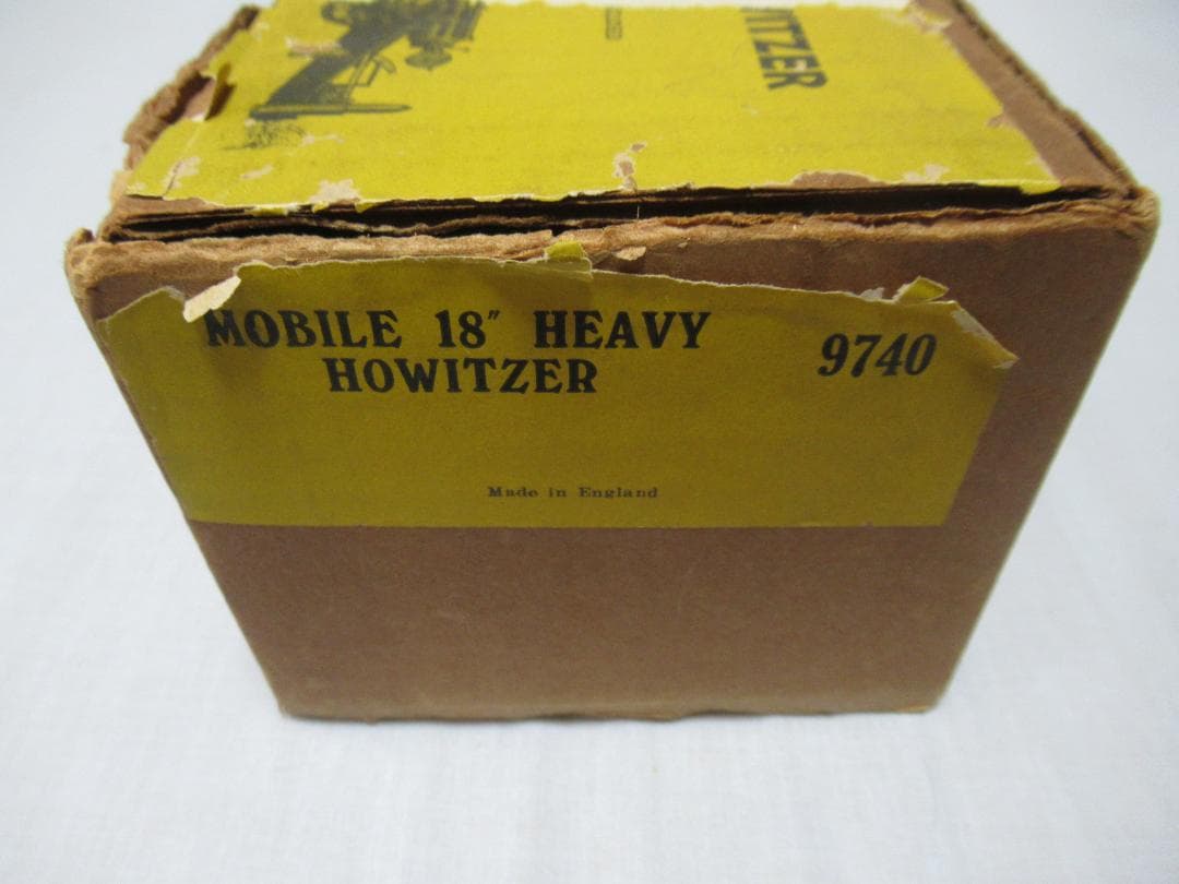 ◆未使用 1930年頃 イングランド製◆W・ブリテン 機動型18インチ重榴弾砲
