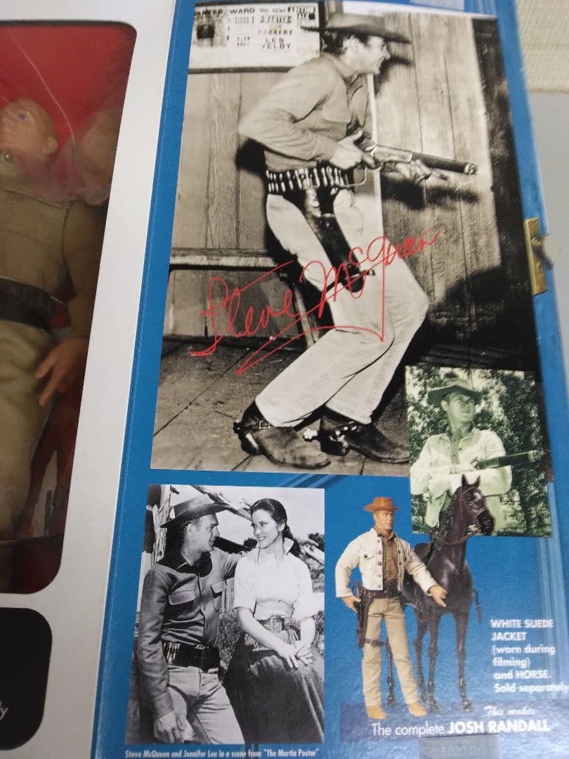 スティーヴ・マックィーン　拳銃無宿フィギュア　激レア/新品未開封/入手困難稀少品