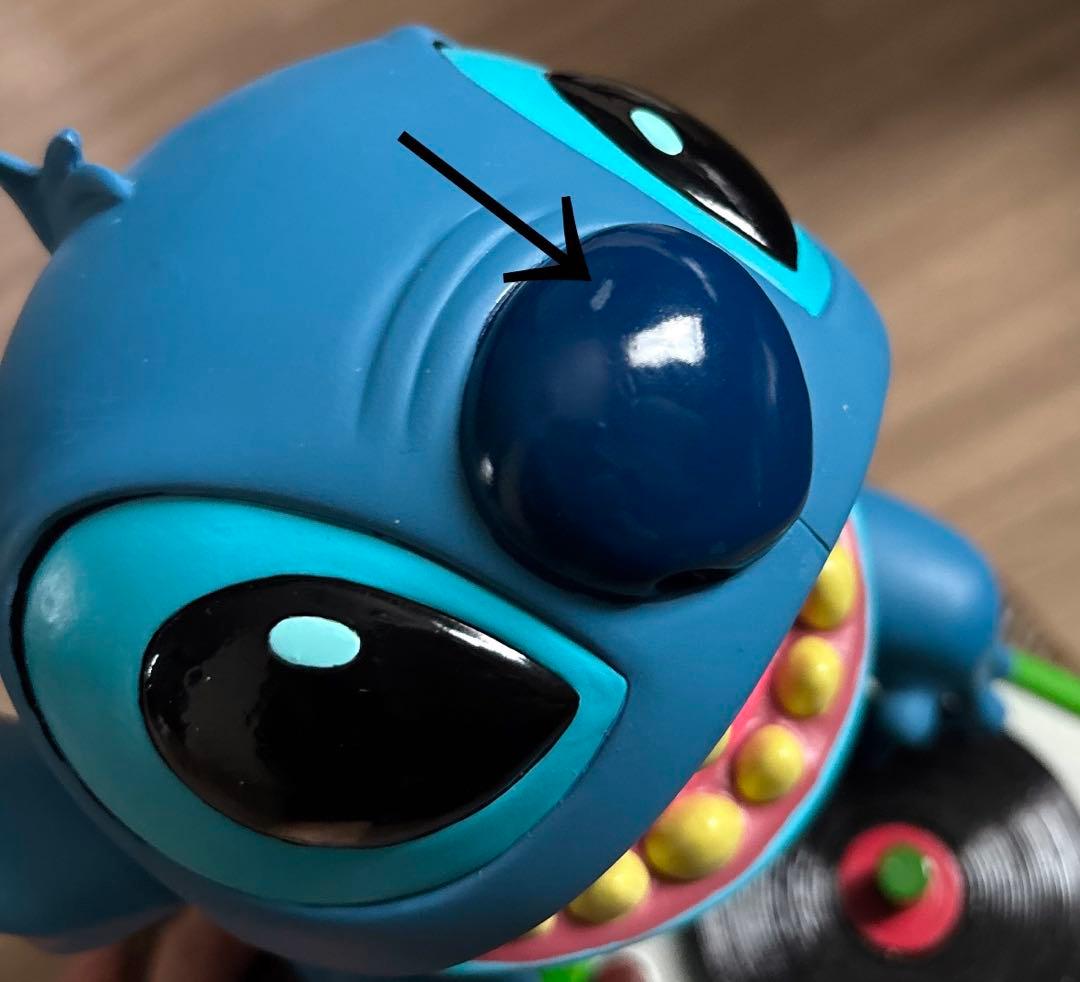 スティッチのオルゴールフィギュア 置物