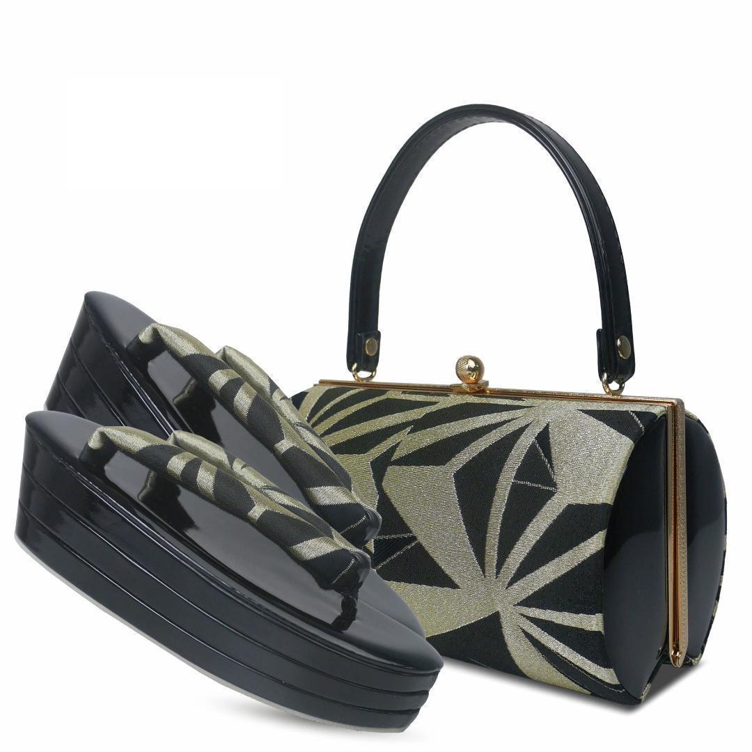 草履バッグセット 草履 振袖 成人式 ヒール 厚底 kzouribag16-16