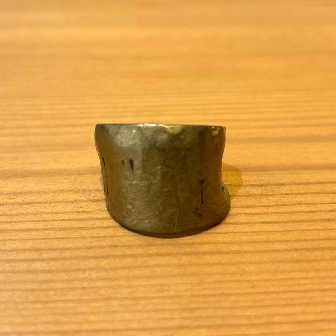 BLOW by JUN UEZONO 真鍮リング　ブロウ　バイ　ジュンウエゾノ