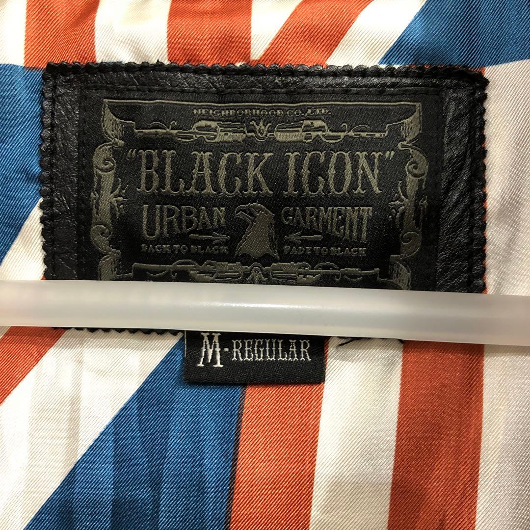 NEIGHBORHOOD VINCENT ブラックレザージャケット M