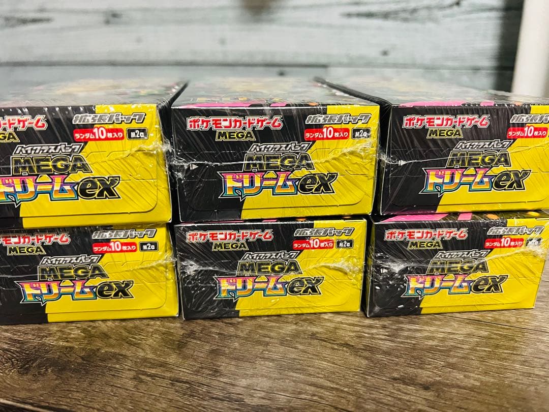 ポケモンカードゲーム Mega ドリームEX 6箱セット